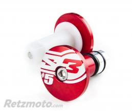 Embouts de guidons S3 End 5 �12mm rouge