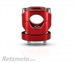 Pontets de guidon S3 ajustables hauteur +13mm rouge