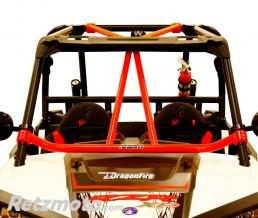Renfort de toit DRAGONFIRE RacePace HeadAche rouge Polaris