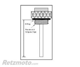 Jauge de temp�rature d'huile V PARTS � 20x2,5x70