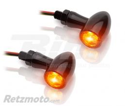 V-PARTS Clignotants LED V-PARTS 12V alu noir