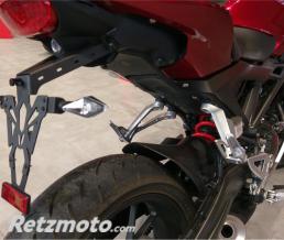 Support de plaque V PARTS noir Honda CB125R/300R