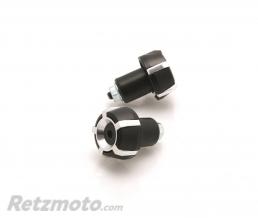 Embouts de guidon V PARTS Spark �18mm Noir/Argent