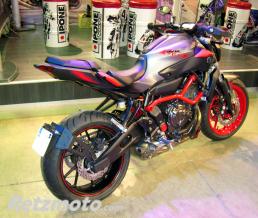 Support de plaque ACCESS DESIGN ras de roue noir Yamaha MT-07