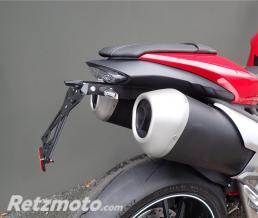 Support de plaque LIGHTECH noir Triumph Speed Triple 1050