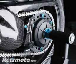 Carter de chaine LIGHTECH carbone brillant Honda Cb1000R