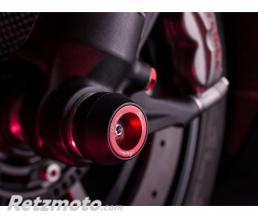 Protection de fourche et bras oscillant (axe de roue) LIGHTECH rouge Ducati Panigale 1299