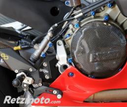 Couvre carter alternateur LIGHTECH carbone brillant Ducati Panigale