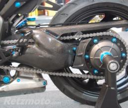 Carter de bras oscillant LIGHTECH carbone brillant Honda Cb1000R