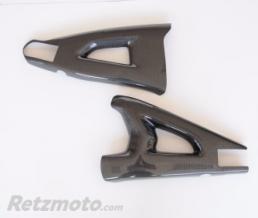 Carter de bras oscillant LIGHTECH carbone brillant Kawasaki Zx10R