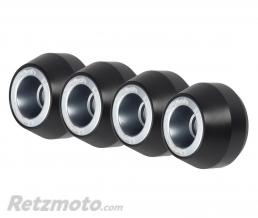 Protection fourche et bras oscillant (axe de roue) LIGHTECH titane Kawasaki Z650