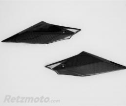 Protection lat�rale de r�servoir LIGHTECH carbone brillant Yamaha Yzf-R1