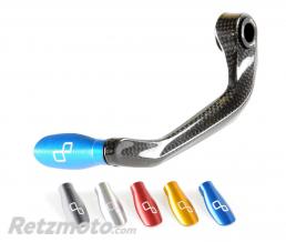 LIGHTECH Protection de levier d'embrayage LIGHTECH C-Tech 132mm carbone noir/argent