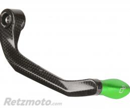 Protection de levier de frein LIGHTECH C-Tech 132mm carbone noir/vert