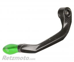Protection de levier d'embrayage LIGHTECH C-Tech 132mm carbone noir/vert