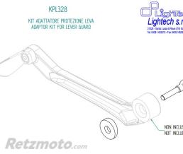 LIGHTECH Adaptateur protection de levier LIGHTECH