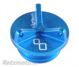 Bouchon de carter d'huile LIGHTECH M20x2,5 3 pans alu cobalt