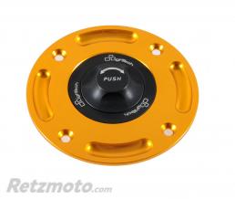 Bouchon de r�servoir LIGHTECH noir/or 1/4 tour Ducati