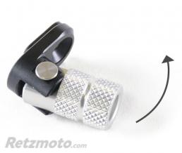 Embout de s�lecteur articul� LIGHTECH repliable vers l'arri�re argent