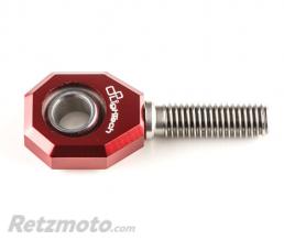 Rotule LIGHTECH Uniball �6mmxM6 gauche rouge pour commande recul�e