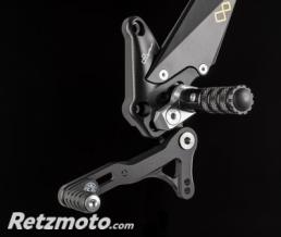 Commandes recul�es r�glables/repliables LIGHTECH s�lection standard et invers�e noir Yamaha R1