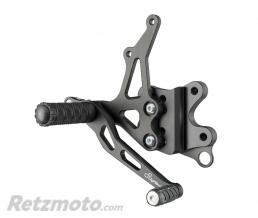 Commandes recul�es r�glables/repliables LIGHTECH s�lection standard et invers�e noir Suzuki GSXR 1000