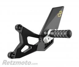 Commandes recul�es r�glables/repliables LIGHTECH s�lection standard et invers�e noir MV F3 675/800