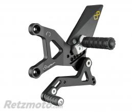 Commandes recul�es r�glables/repliables LIGHTECH s�lection standard et invers�e Kawasaki Zx6R