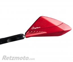 Retroviseurs LIGHTECH M8 x 1,25 rouge universels
