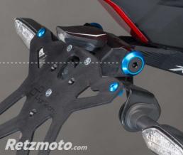 Kit vis pour support de plaque LIGHTECH rouge universel
