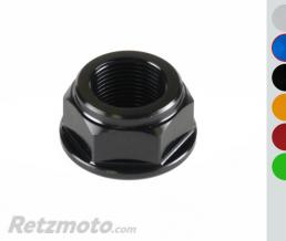 Ecrou d'axe de roue arri�re LIGHTECH ergal cobalt Yamaha Yzf-R6