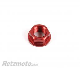 Ecrou d'axe de roue arri�re LIGHTECH ergal rouge Suzuki Gsx-R600
