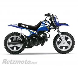 Kit plastique ART blanc + kit d�co KUTVEK Racer bleu Yamaha PW50