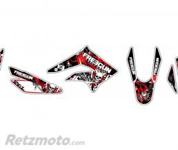 Kit d�co Freegun Firehead rouge Kutvek Derbi Senda DRD X-Treme