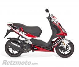 Kit deco KUTVEK Yasuni Factory rouge/blanc Peugeot Speedfight
