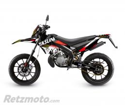 Kit deco KUTVEK Yasuni Factory rouge/noir Derbi DRD X-Treme 50