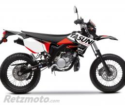 Kit deco KUTVEK Yasuni Factory rouge/blanc Yamaha DT50/MBK X-Limit