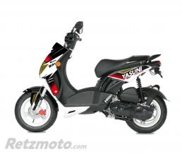Kit deco KUTVEK Yasuni Factory rouge/noir Peugeot Ludix 50