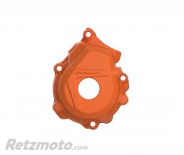 Protection de carter d'allumage POLISPORT orange KTM/Husqvarna