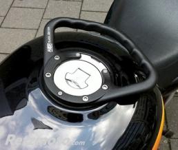 Poign�e de r�servoir A-SIDER Black Edition sans vis noir Ducati Panigale 1199/1299
