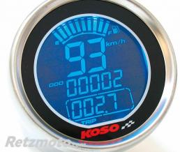 Compteur de vitesse KOSO DL01-S LCD GP Style rond universel