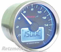 Compte-tour KOSO HD-01R GP Style fond blanc universel