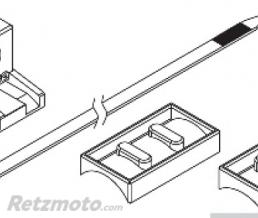 Fixation de capteur de vitesse M10 Koso L-Type