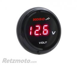 Voltm�tre KOSO i-GEAR affichage rouge