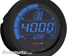 Compteur de vitesse KOSO HD-02R Harley Davidson Noir