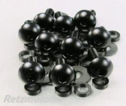 PRO-BOLT Visserie car�nage t�te bomb�e PRO BOLT M5x0,8x16mm noir