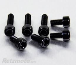 PRO-BOLT Kit vis de trappe r�servoir Pro-Bolt alu noir par 7 Yamaha