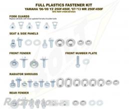 Kit vis complet de plastiques Bolt Yamaha YZ250/450F