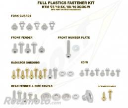 Kit vis complet de plastiques Bolt KTM SX/SX-F