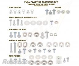 Kit vis complet de plastiques Bolt Yamaha YZ250/450-F